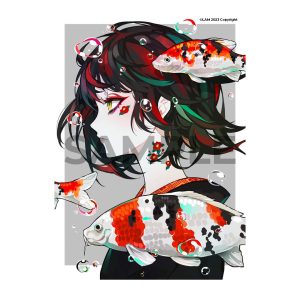 LAM – 鯉 KOI – Canvas Print