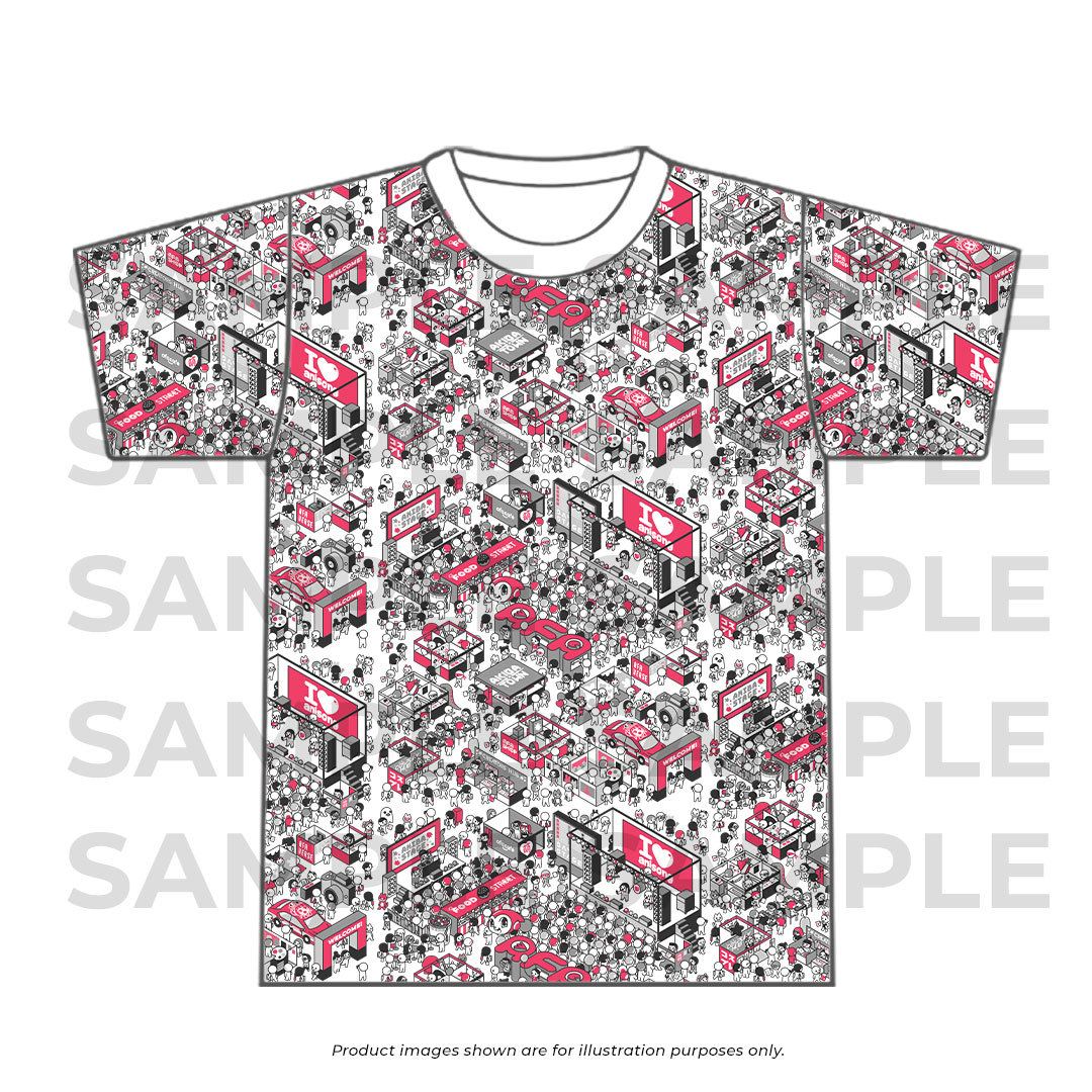 B7 AFA x jazh.mine "AFAnatic" T-Shirt WHITE - Image 2