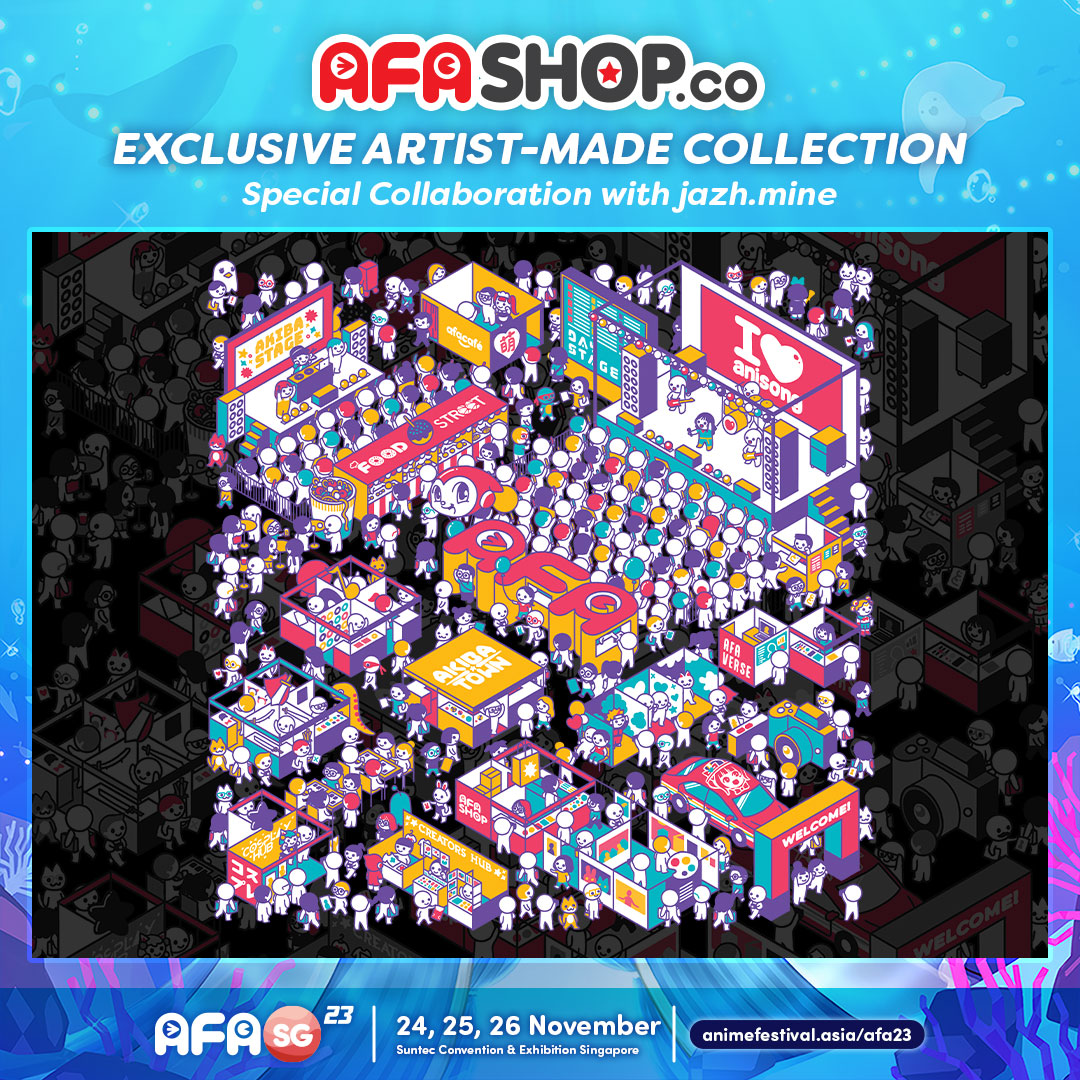 B7 AFA x jazh.mine "AFAnatic" T-Shirt WHITE - Image 3