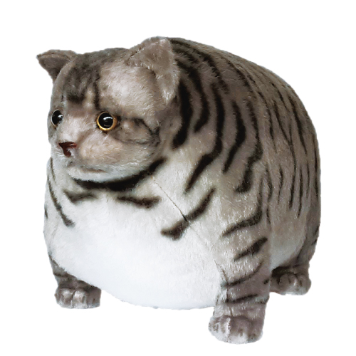 Silver Tabby - FattyZOO Cat - Futotchii Zoo Nyanko - Lead Inc