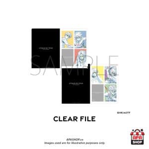 MAPPA ATTACK ON TITAN Clear File 2pcs Set