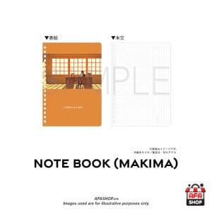 MAPPA CHAINSAWMAN Ring Type Note Book Makima