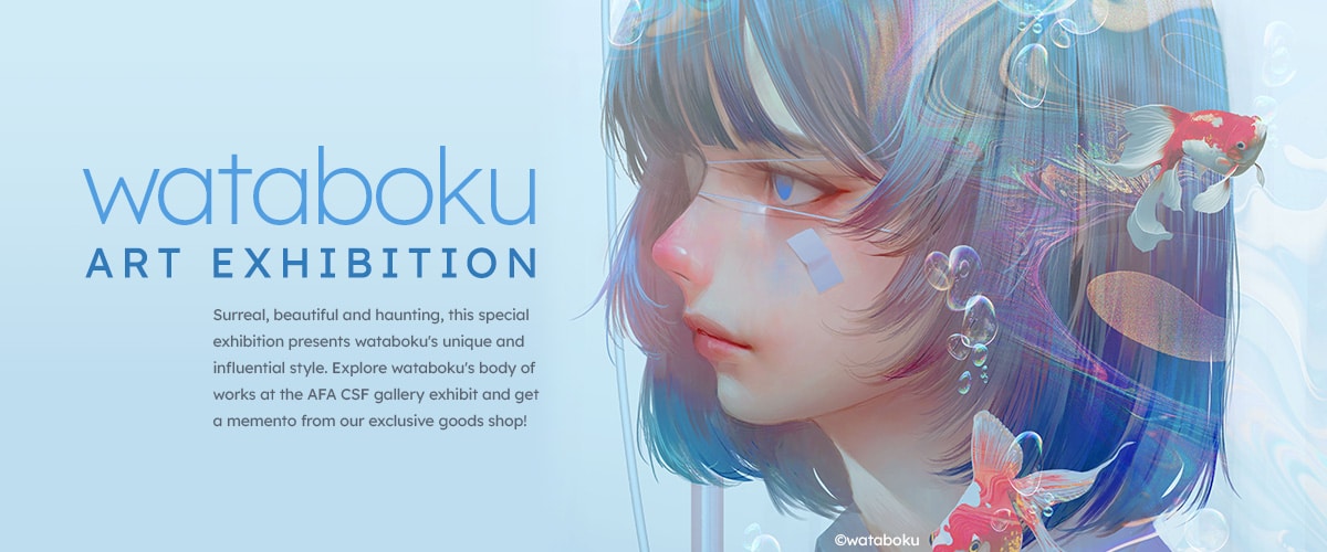 wataboku Solo Exhibition \"WHO 原画一点もの wataboku Solo Exhibition 