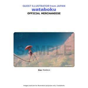 wataboku - Large Size Deskmat [サヨナラが聞こえる Sayonara ga kikoeru]